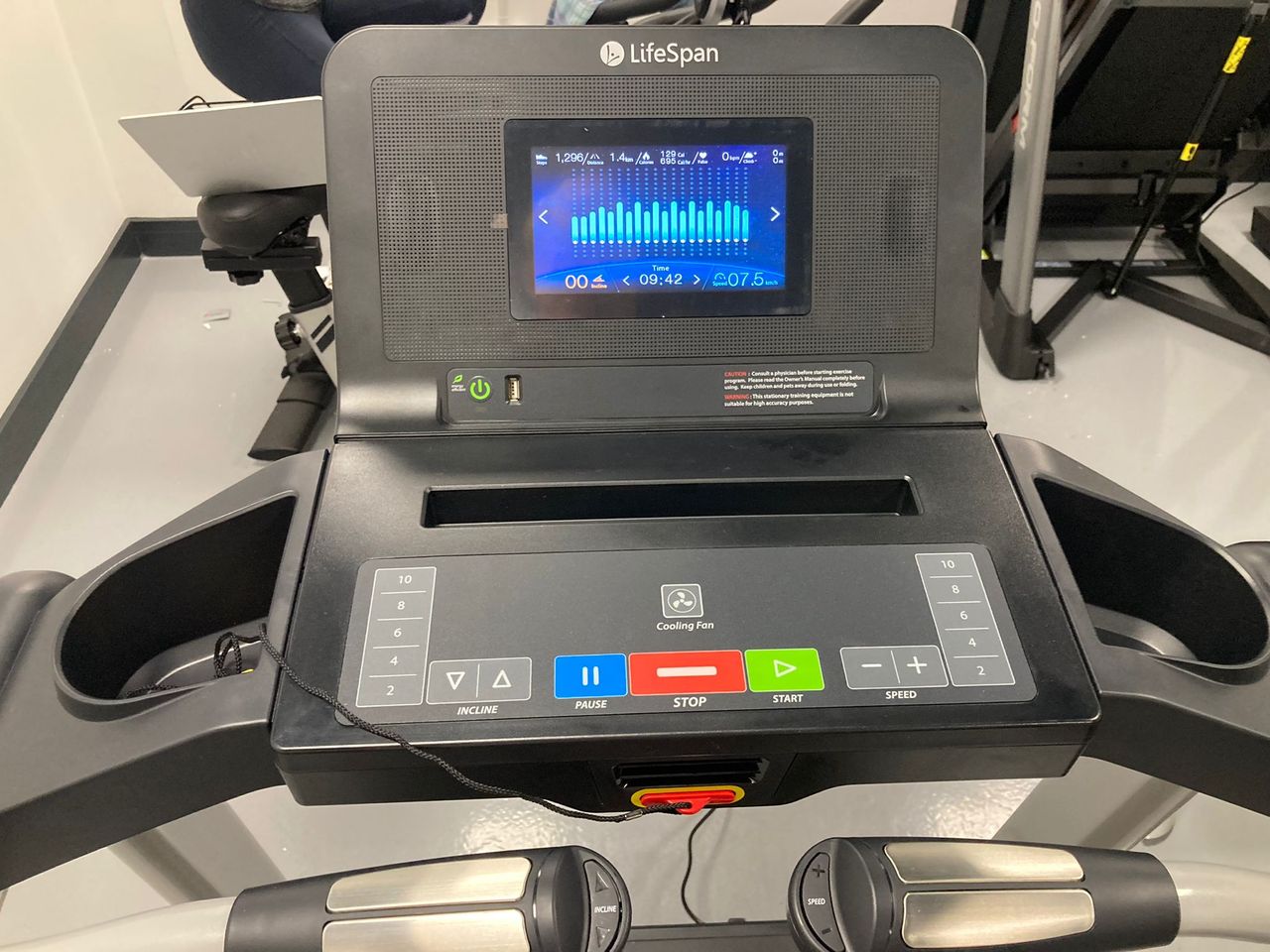LifeSpan Fitness TR3000i Folding Treadmill
