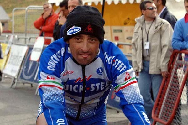 Paolo Bettini (Quick.Step) after a long day