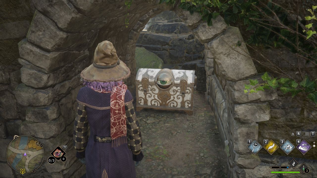 Hogwarts Legacy eyeball treasure chest
