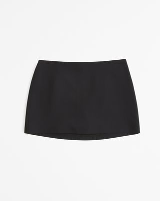 Abercrombie & Fitch, Mid Rise Tailored Mini Skort