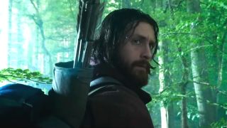 Aaron Taylor-Johnson looks back with concern in 28 Years Later.