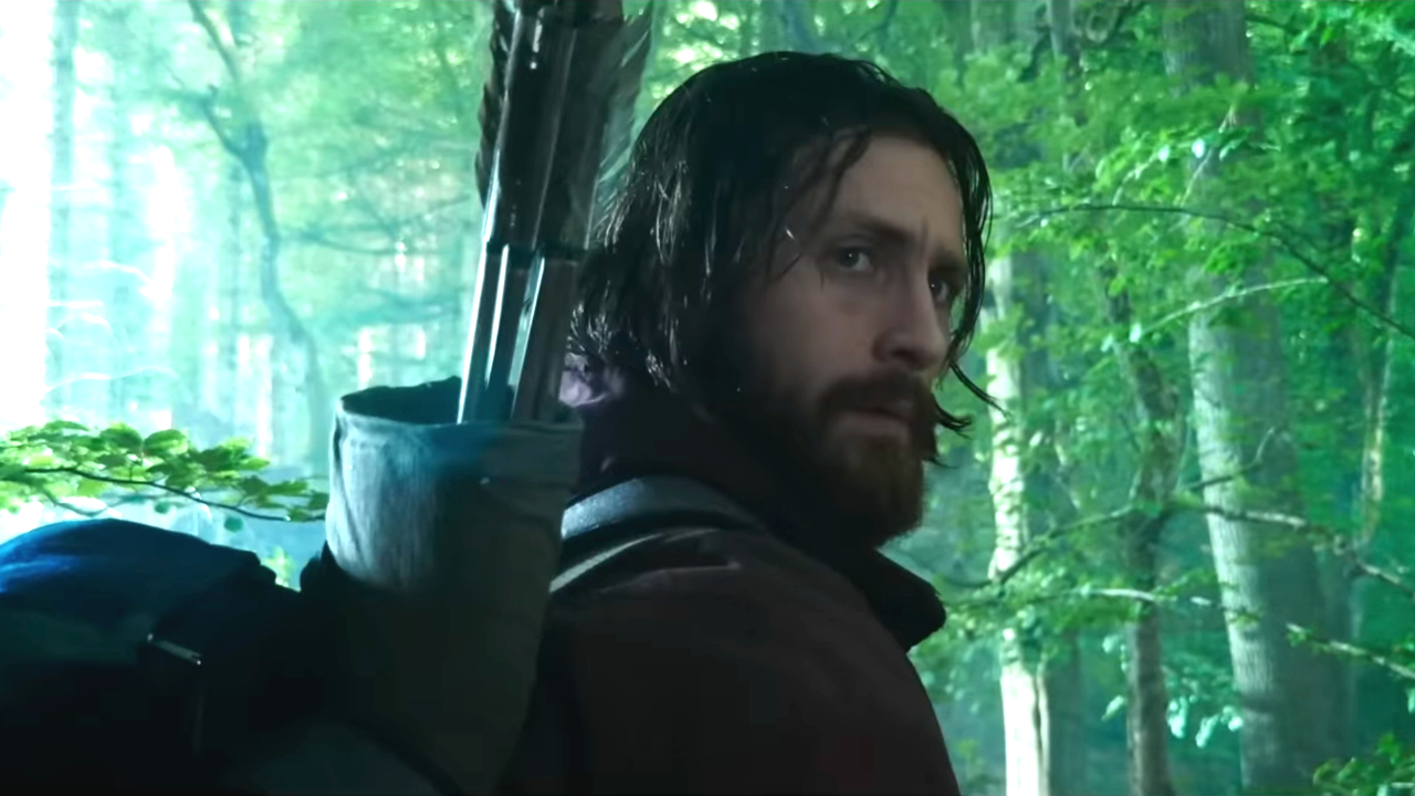 Aaron Taylor-Johnson looks back with concern in 28 Years Later.