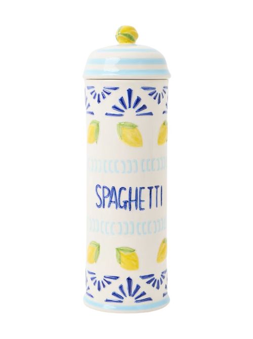 Lemon Ceramic Spaghetti Jar