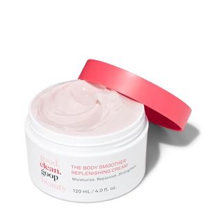 good.clean.goop beauty The Body Smoother Replenishing Cream | Hydrating Moisturizer for Dry Skin | Ceramides, Cupuacu Butter, & Avocado Oil | Fine Lines and Wrinkles Treatment | Cruelty-Free | 4 oz