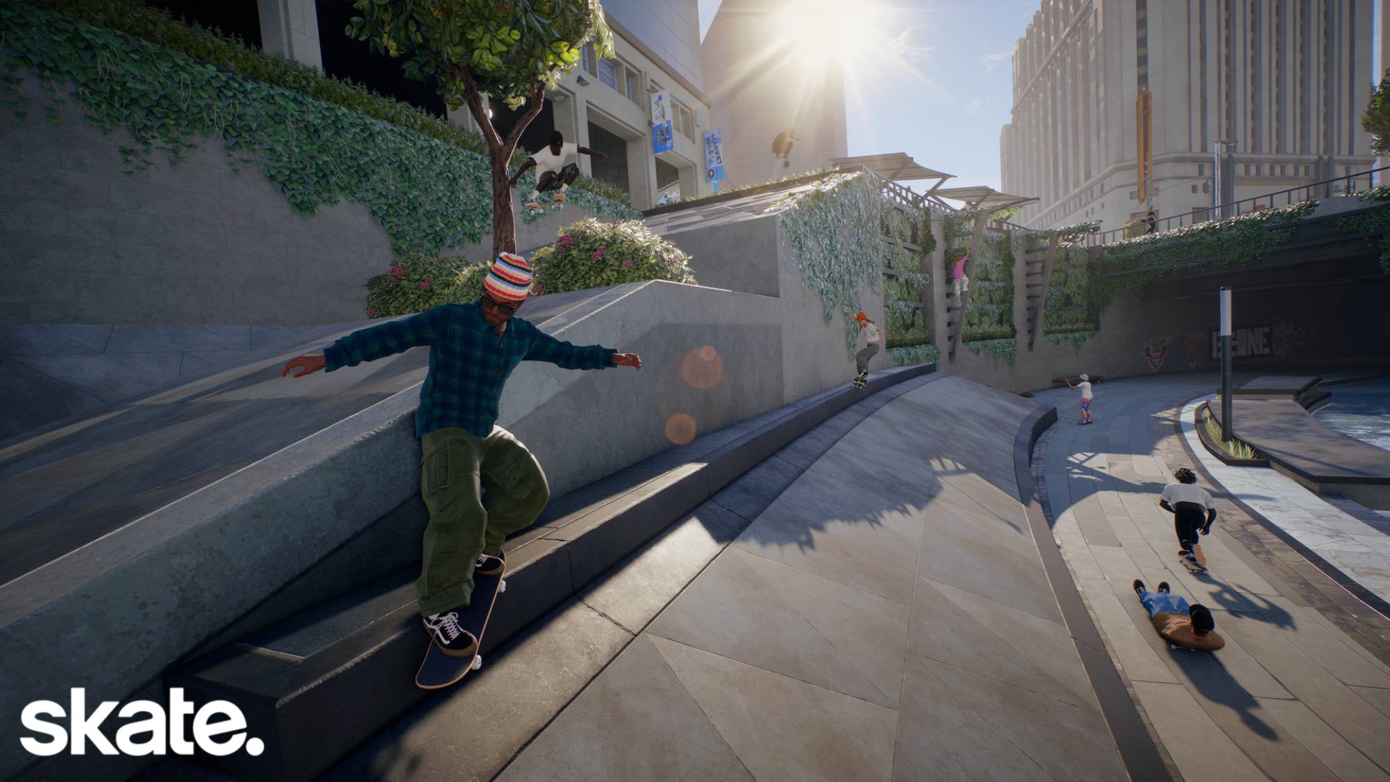 Skate (2025) screenshot with a watermark