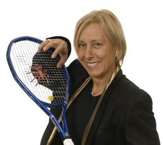 Martina might need her racquet in the jungle to fend off the creepy crawlies!