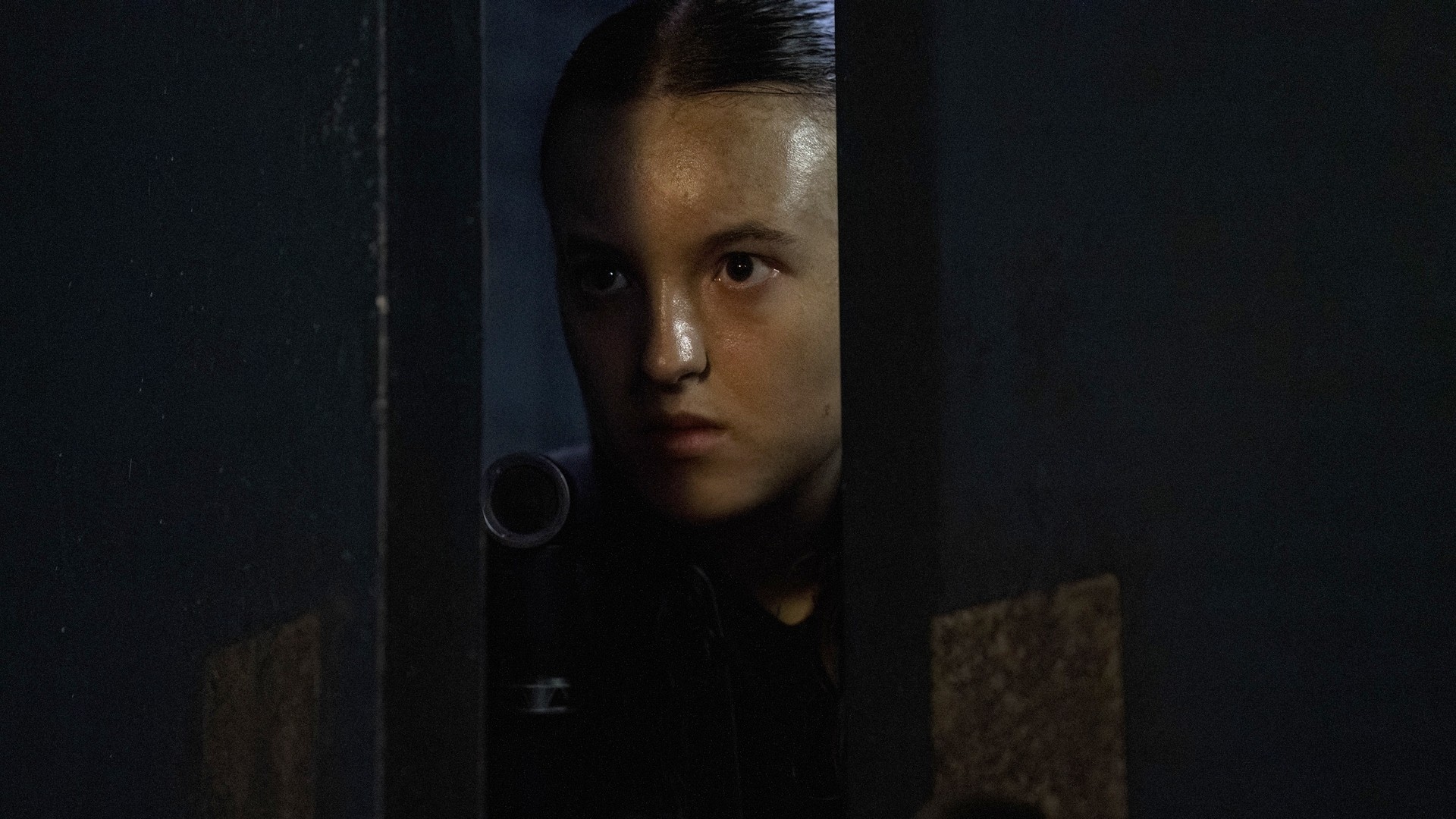 Bella Ramsey in "The Last of Us" season 2 episode 7.