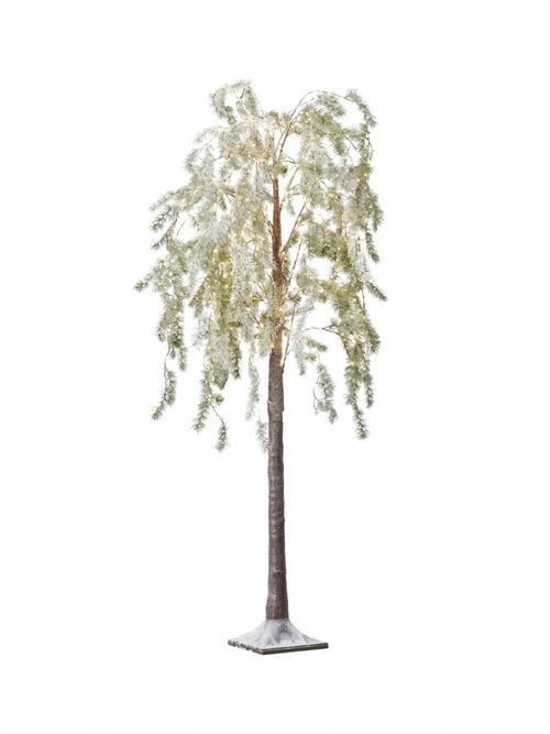Indoor/Outdoor Pre-lit Twig Tree, 6ft