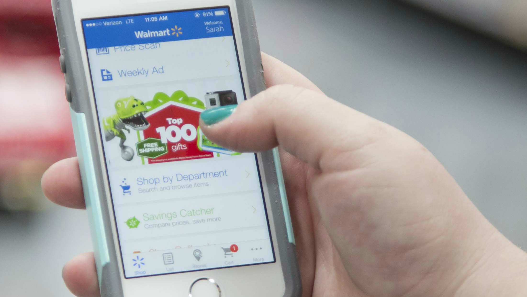 Walmart will let US shoppers order by text message