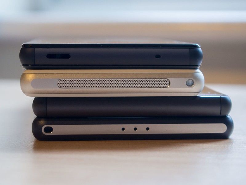 Top to bottom Z3 Compact, Z1 Compact, Z3, Z2