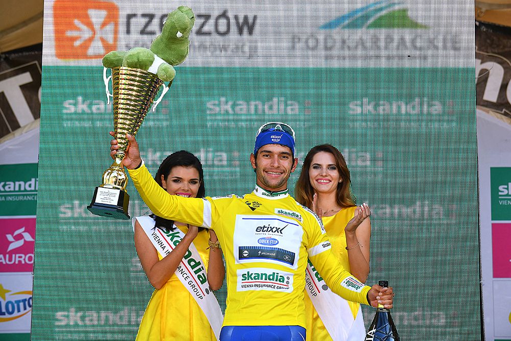 Fernando Gaviria (Etixx-QuickStep) wins stage 4 in Poland and increases his lead in the overall