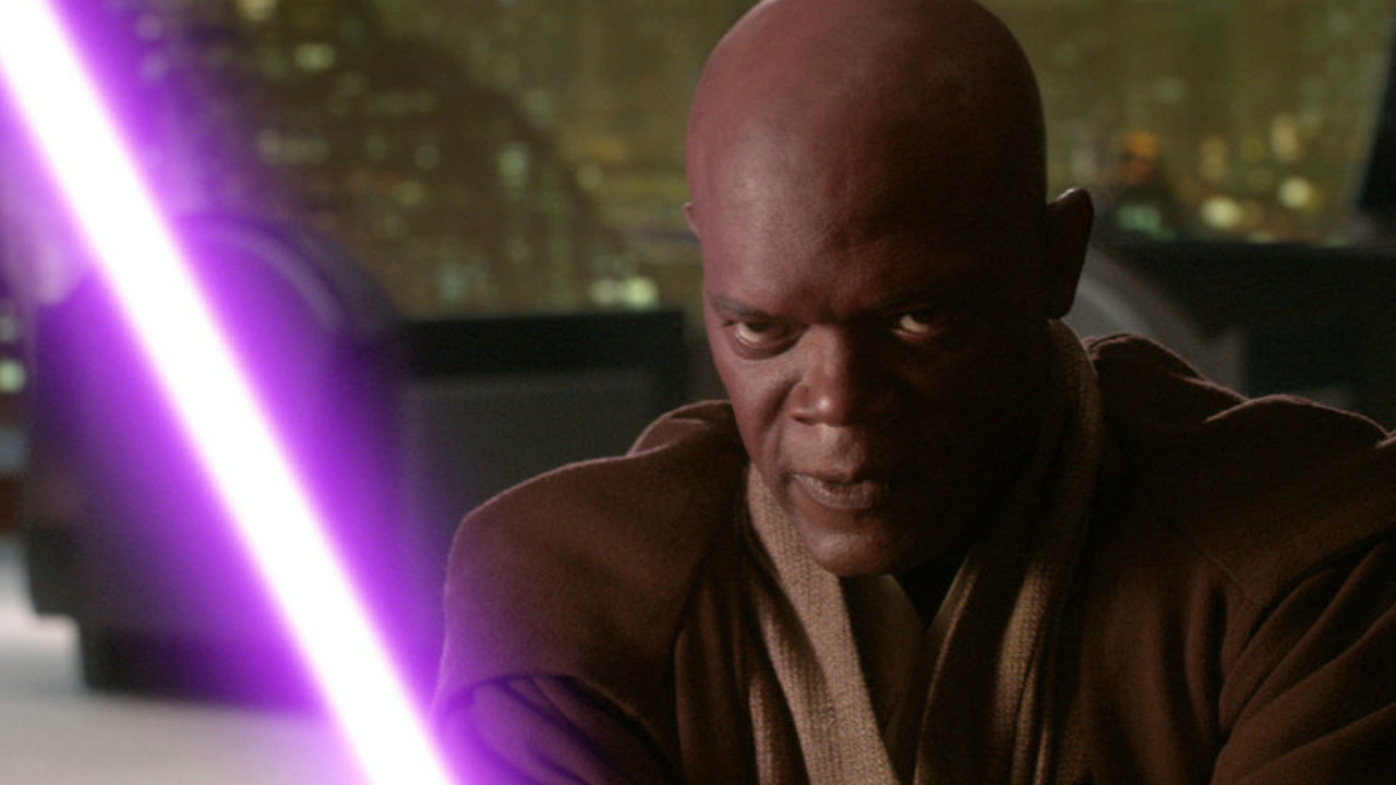 Star Wars clip reveals the reason why Mace Windu got a purple lightsaber |  GamesRadar+
