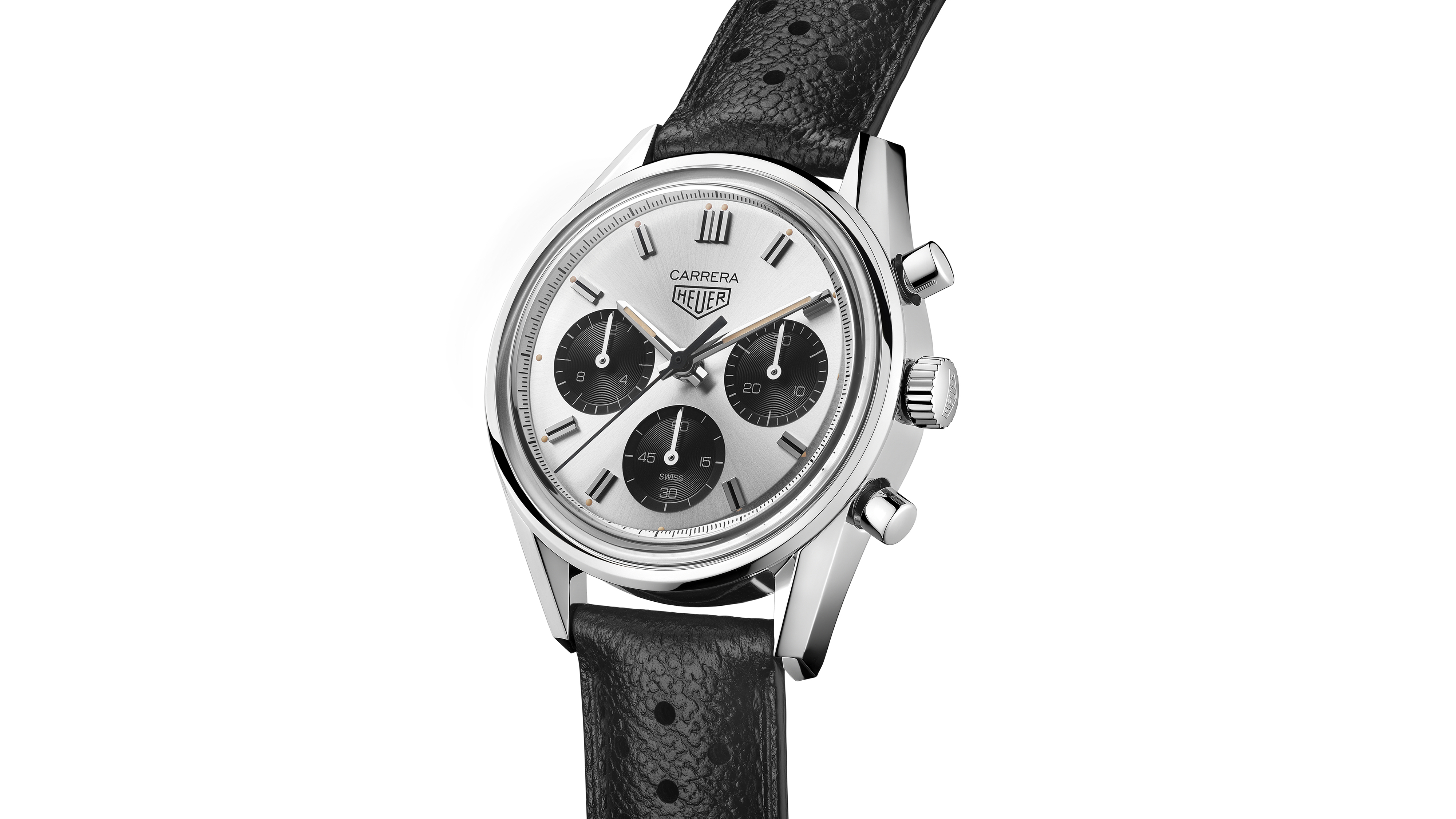 TAG Heuer Carrera Chronograph 60th anniversary on white background