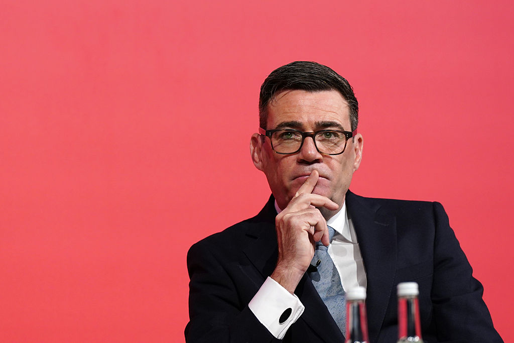 Prime Minister Andy Burnham in Liverpool, England