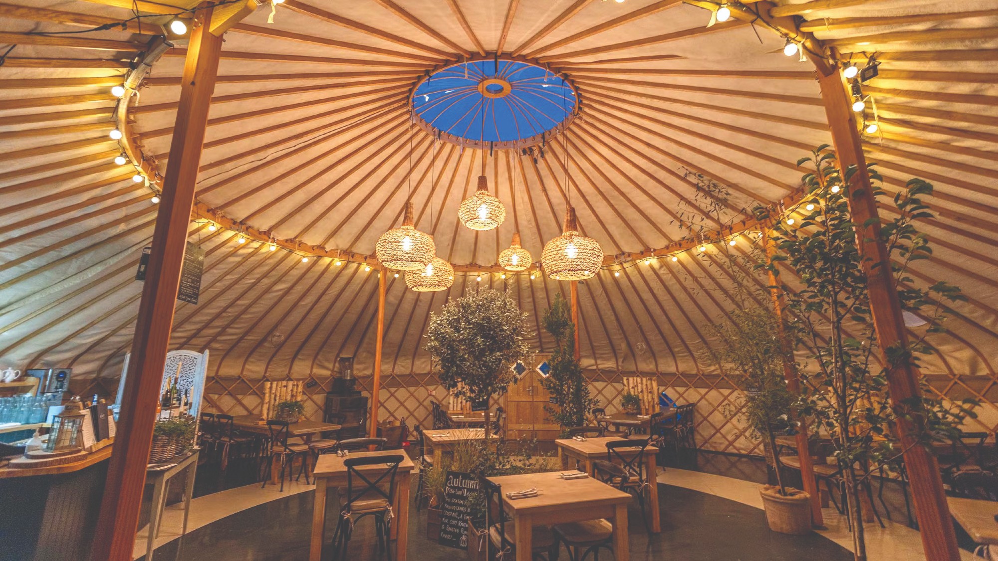 The Yurt at Nicholsons