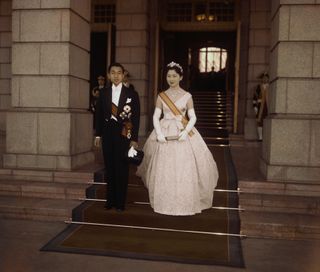 royal wedding dresses Michiko Shoda