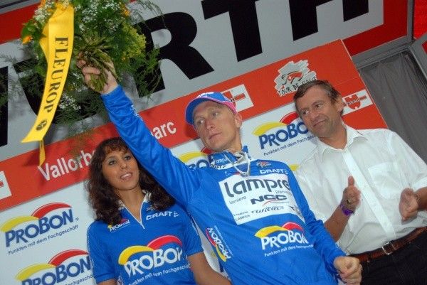 Enrico Gasparotto (Lampre-NGC) in the sprints jersey