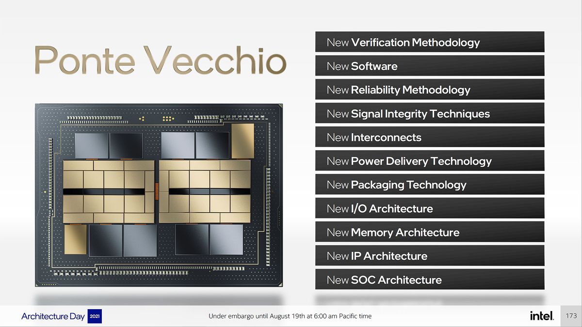 Intel Ponte Vecchio and Xe HPC Architecture