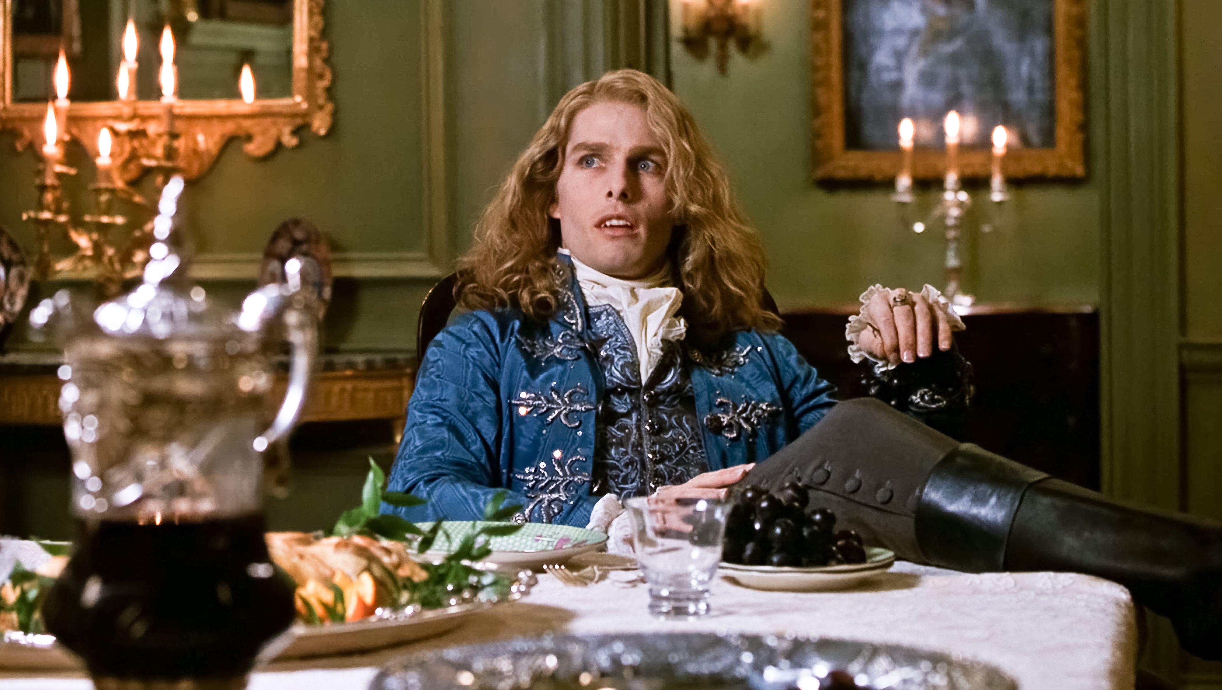 Tom Cruise in the film 'Interview with a Vampire'