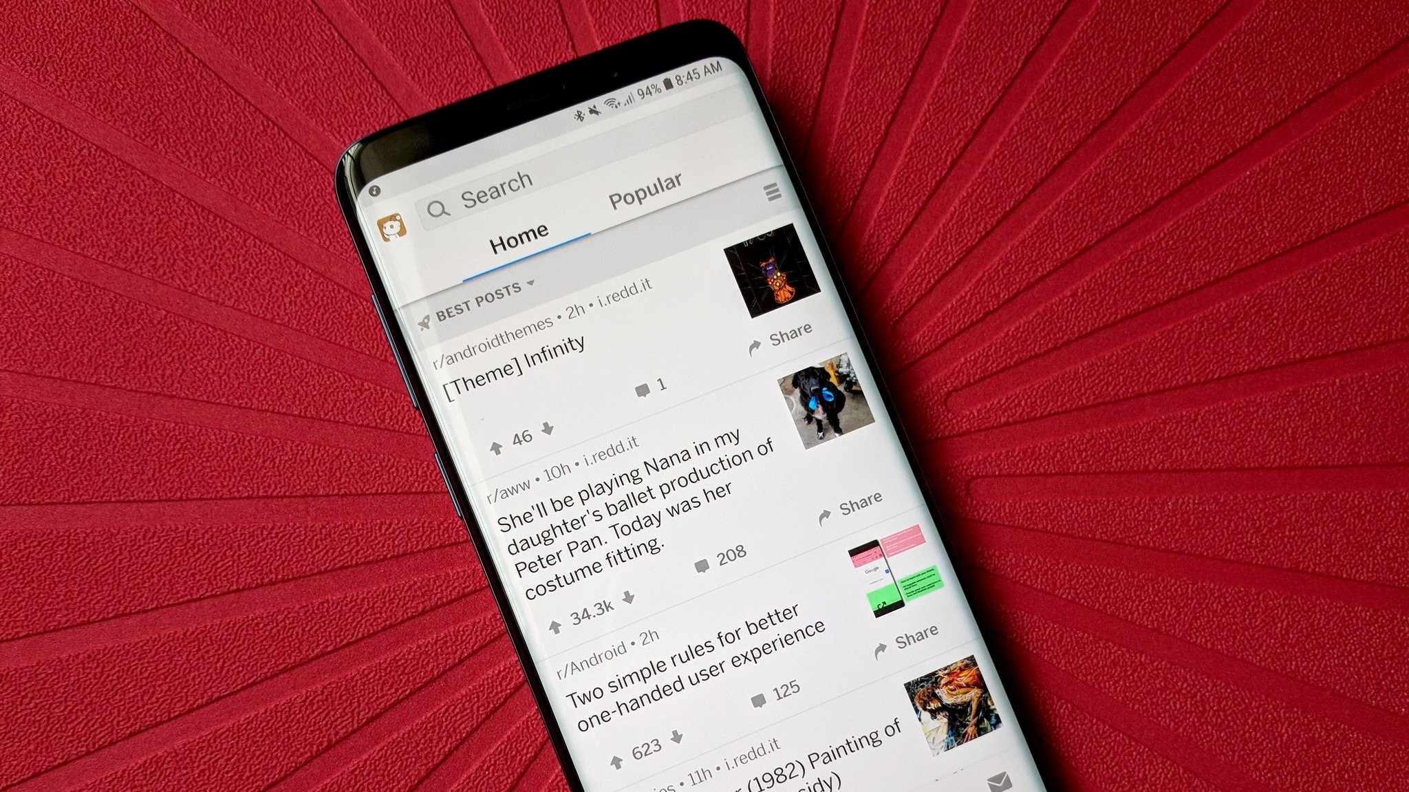 Official Reddit app for Android