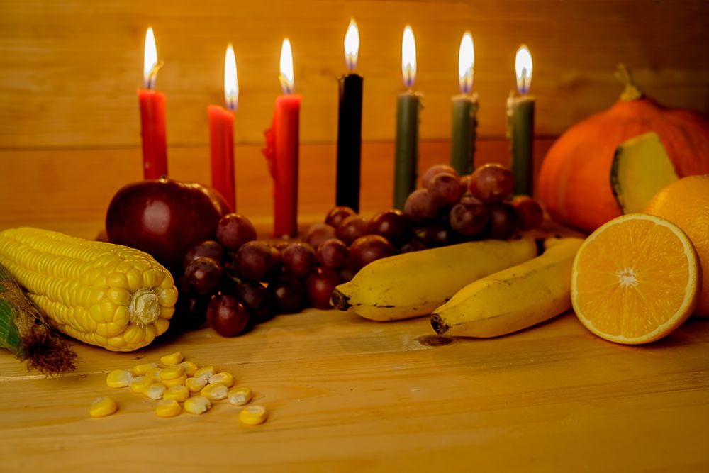 Kwanzaa candles