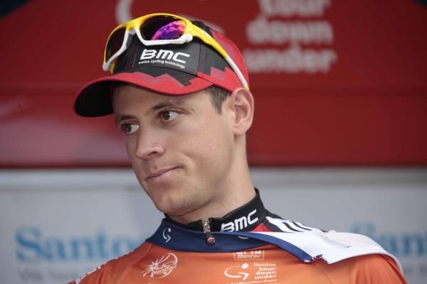 Martin Kohler (BMC) in the ochre jersey.