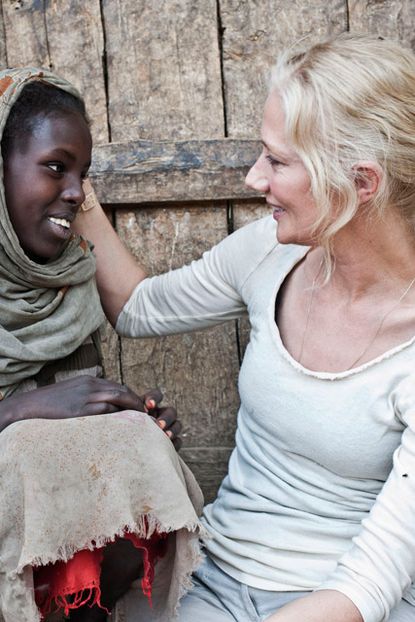 Joely Richardson for Save the Children