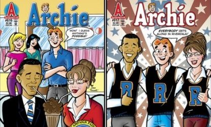At Archie's fictional Riverdale High, even Barack Obama and Sarah Palin enjoy post-partisan harmony.
