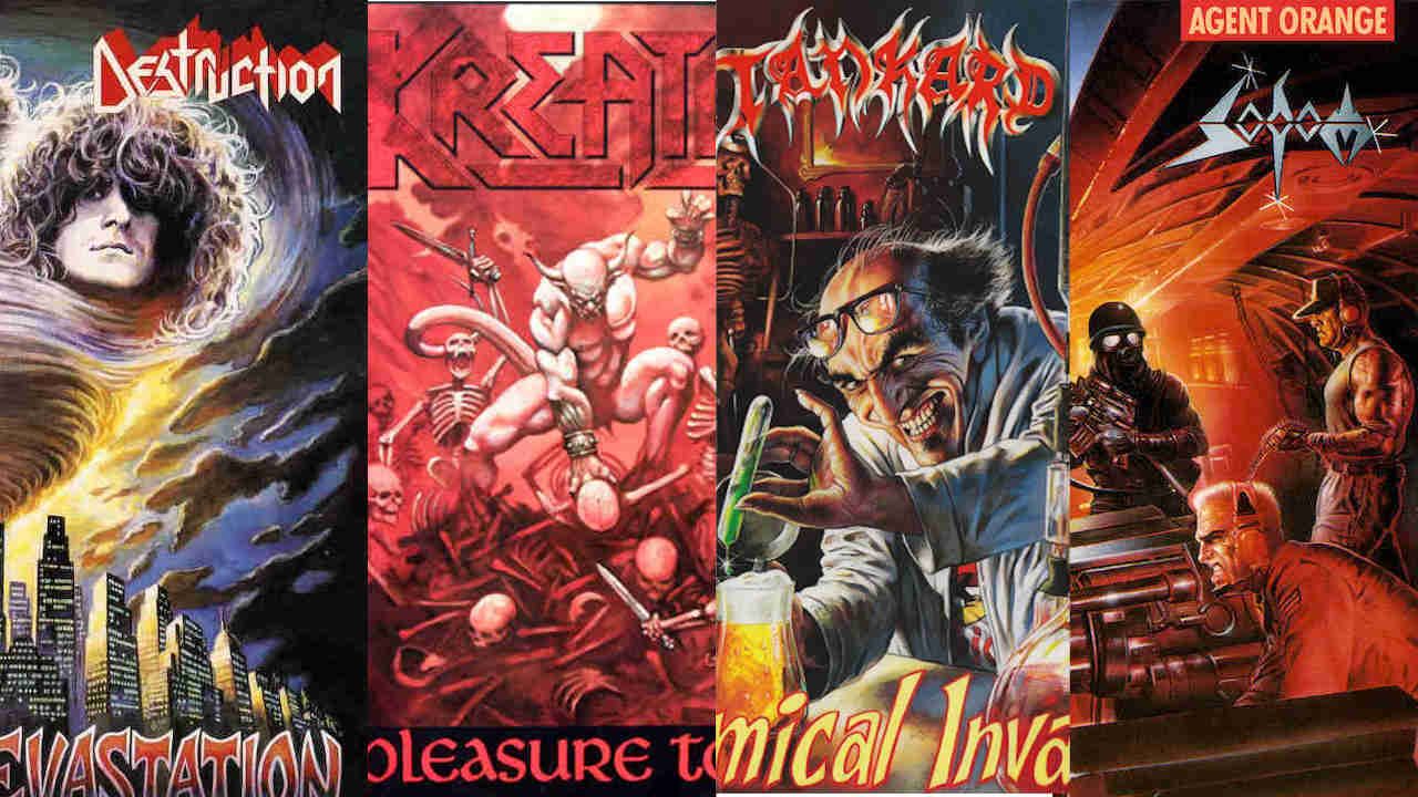 Sodom, Kreator, Destruction and Tankard: the untold story of
