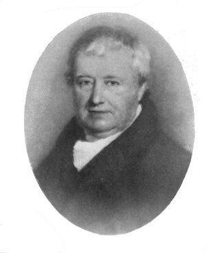 John Veitch (1752-1839) as pictured in 'Hortus Veitchii' a 1906 history of Veitch's firm