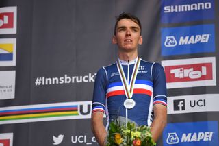 Romain Bardet won the silver medal for France at the 2018 Worlds in Innsbruck