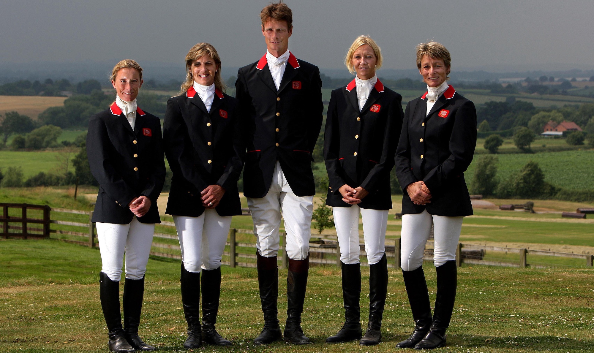 Team photo of eventers.