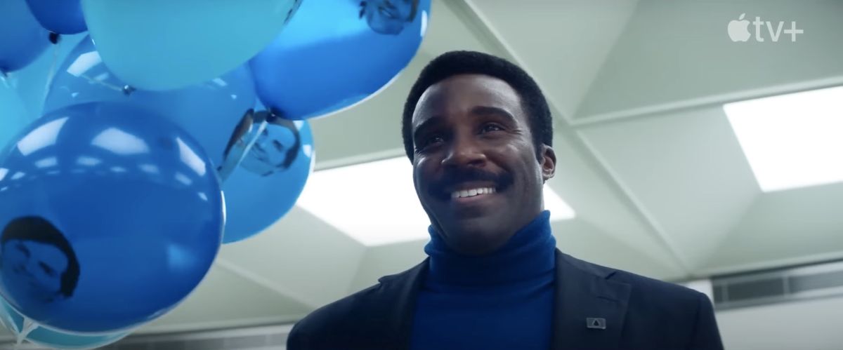 Image from the first trailer of Severance season 2, an Apple TV Plus streaming original