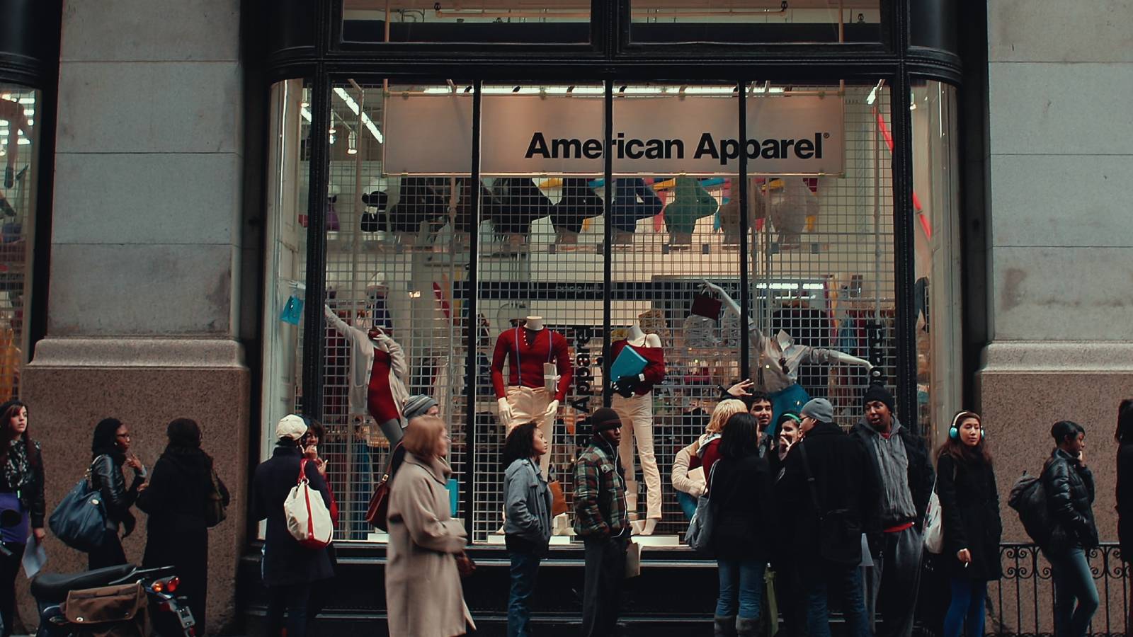 An American Apparel store featured in Netflix's Trainwreck: The Cult of American Apparel.