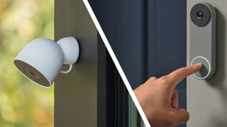 Google Nest outdoor camera and doorbell