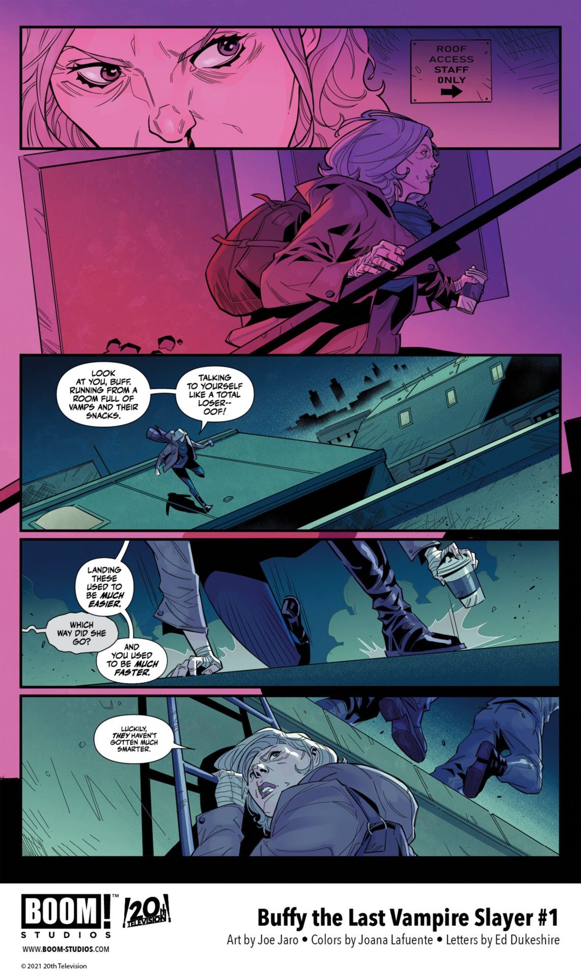 Buffy: The Last Vampire Slayer #1 page
