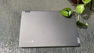 The Lenovo Flex 5 Chromebook chassis