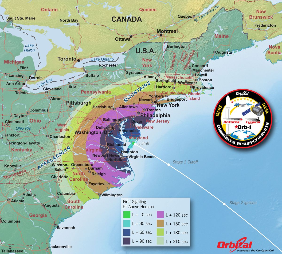 Private Rocket Launch Thursday Visible from US East Coast | Space