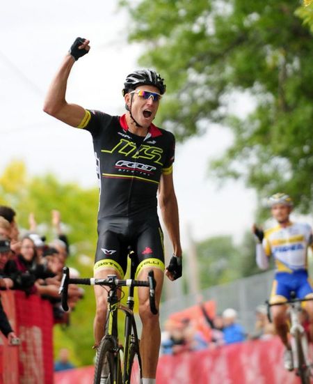 Ryan Trebon (LTS-Felt) was very happy with his win