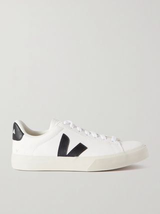 Campo Textured-Leather Sneakers