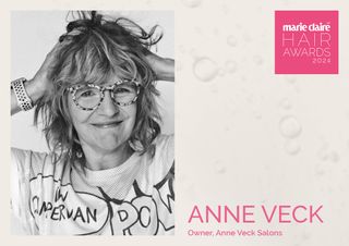 Anne Veck, Marie Claire UK Hair Awards 2024 judge