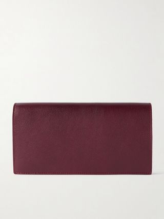 Textured-Leather Pouch