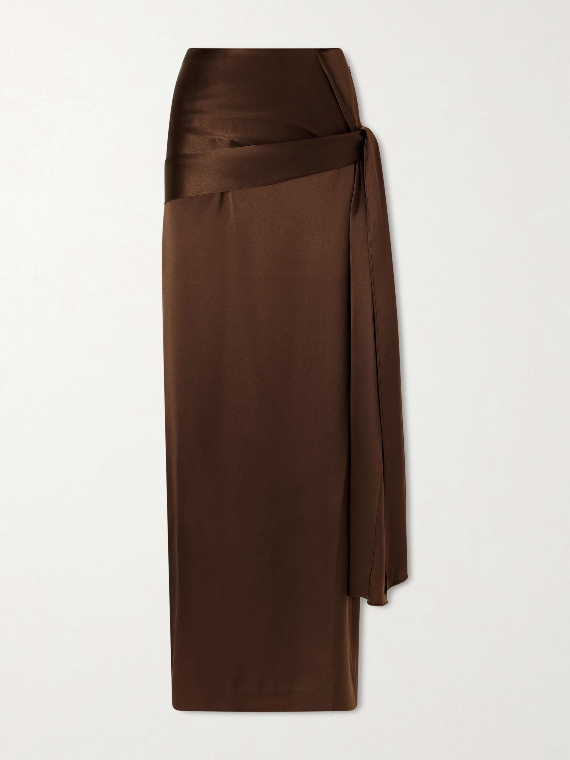 Mila Silk Maxi Skirt