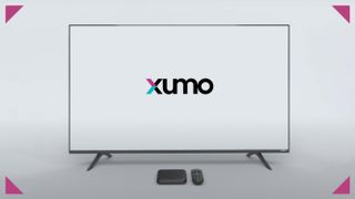 The Xumo Stream Box on a TV
