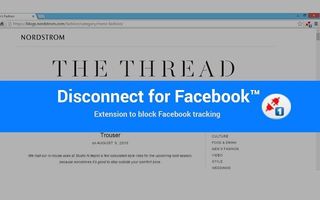 Disconnect Facebook