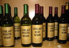 Cheap wine