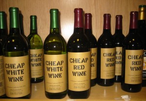 Cheap wine