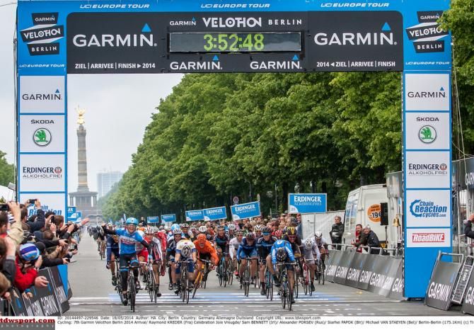 The sprint to the line