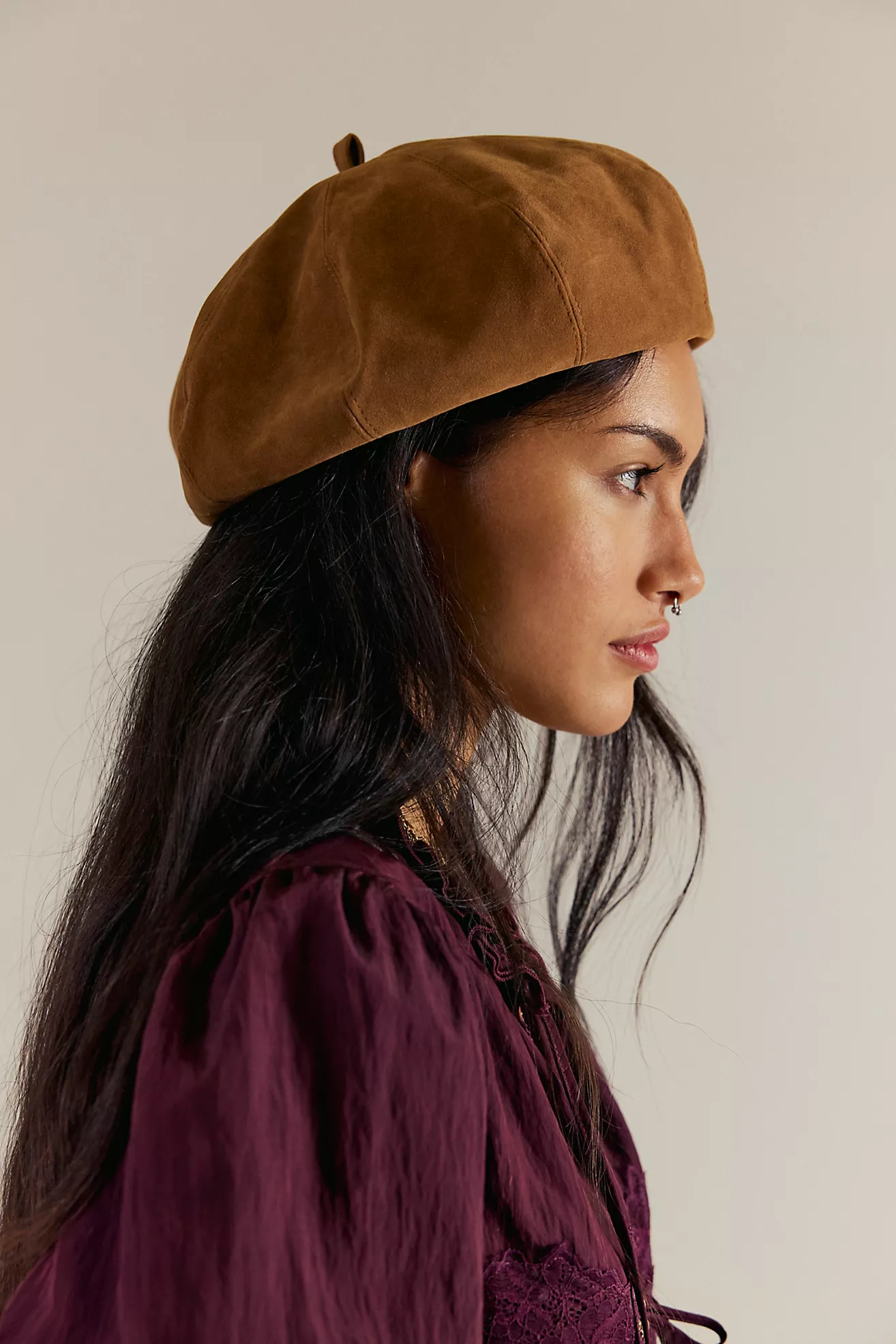 Sade Suede Beret