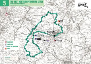 Tour of Britain 2024 stages